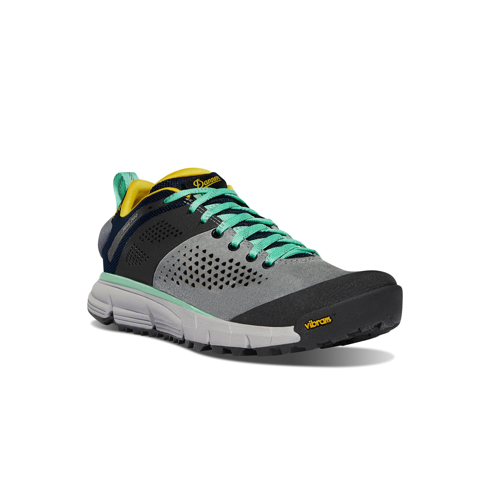 Danner Women's Trail 2650 Gray/Blue/Spectra Yellow